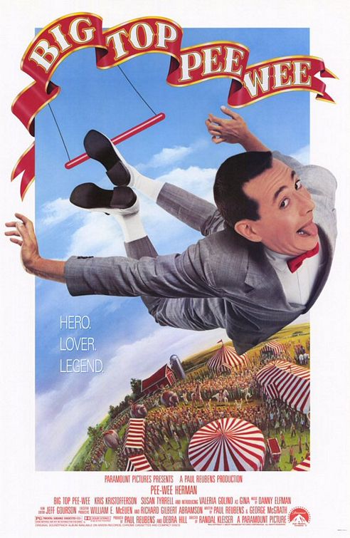 Big Top Pee-wee - Affiches