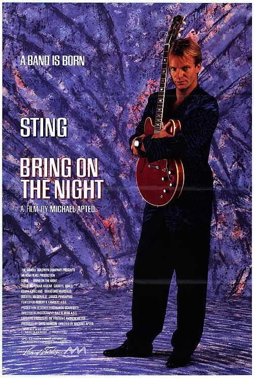 Bring on the Night - Plakate