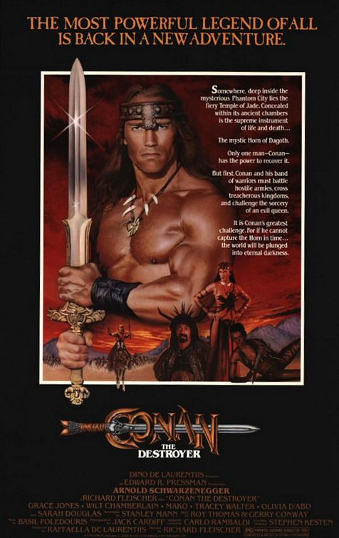 Conan o Destruidor - Cartazes