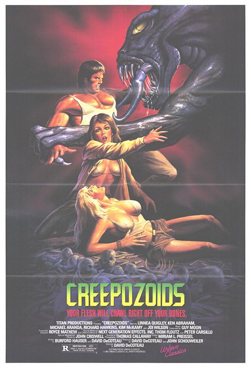 Creepozoids - Angriff der Mutanten - Plakate
