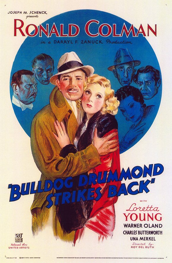 Bulldog Drummond Strikes Back - Plakate