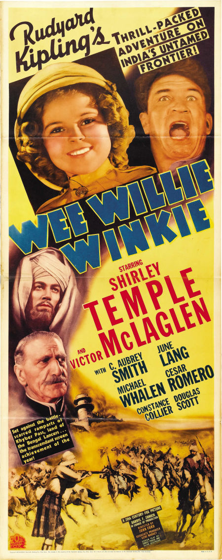 Rekrut Willie Winkie - Plagáty