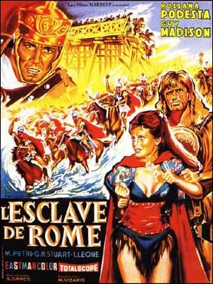 L'esclave de Rome - Affiches