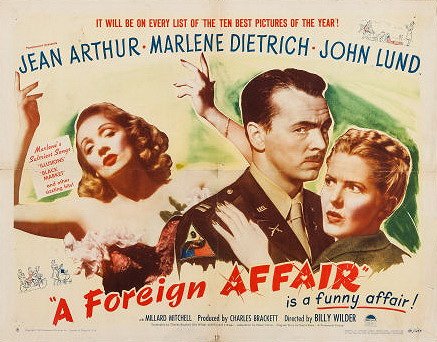 A Foreign Affair - Plakaty