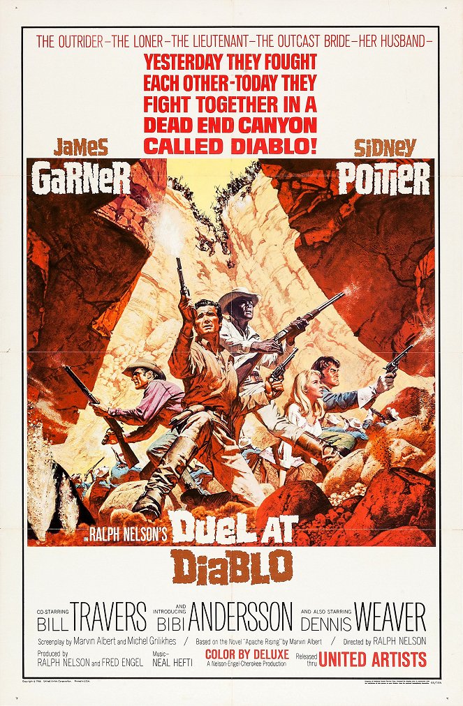Súboj v El Diablo - Plagáty