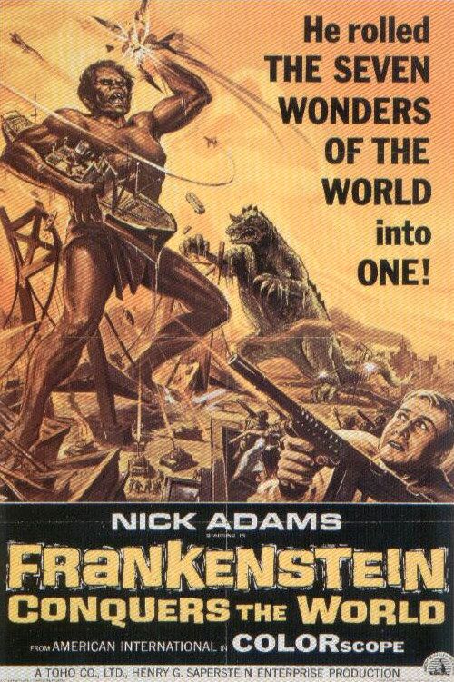 Frankenstein Conquers the World - Posters