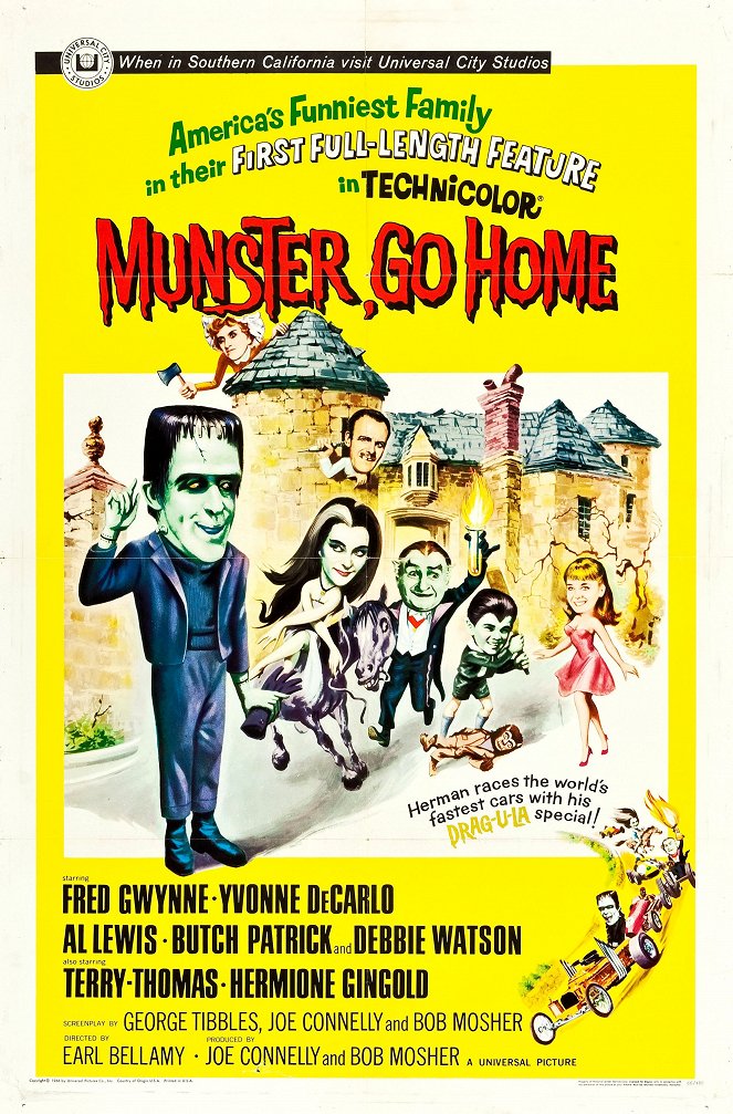 Munster, Go Home! - Affiches