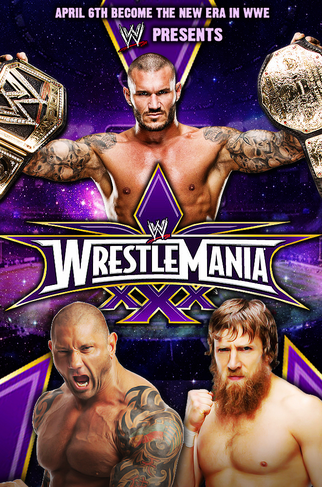 WrestleMania 30 - Carteles