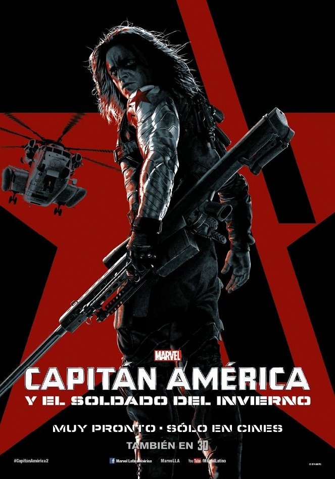 Capitán América: El soldado de invierno - Carteles