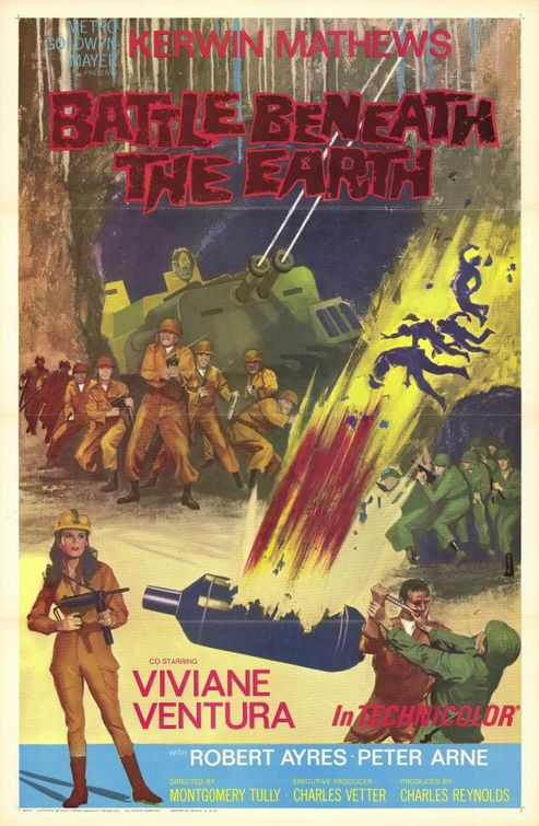 Battle Beneath the Earth - Plakaty