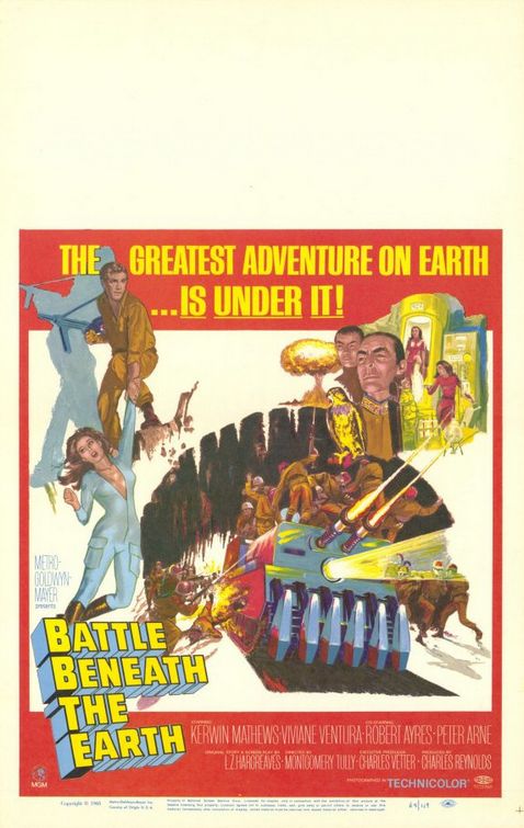 Battle Beneath the Earth - Affiches