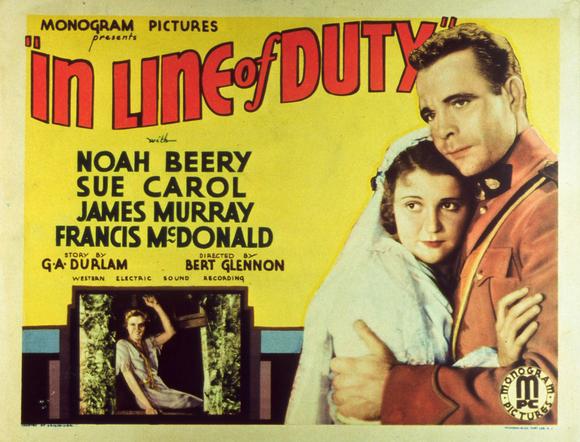In Line of Duty - Affiches