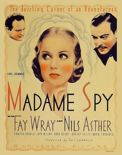 Madame Spy - Posters