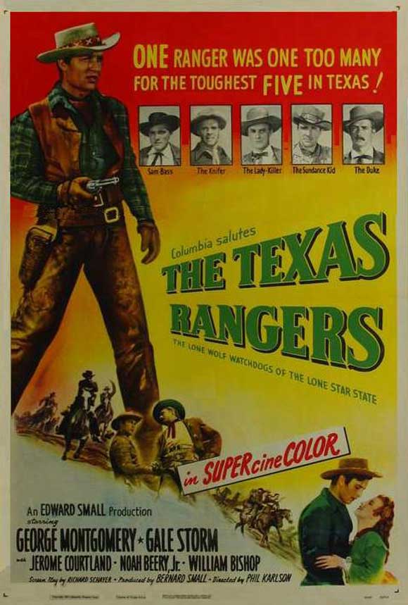 The Texas Rangers - Affiches