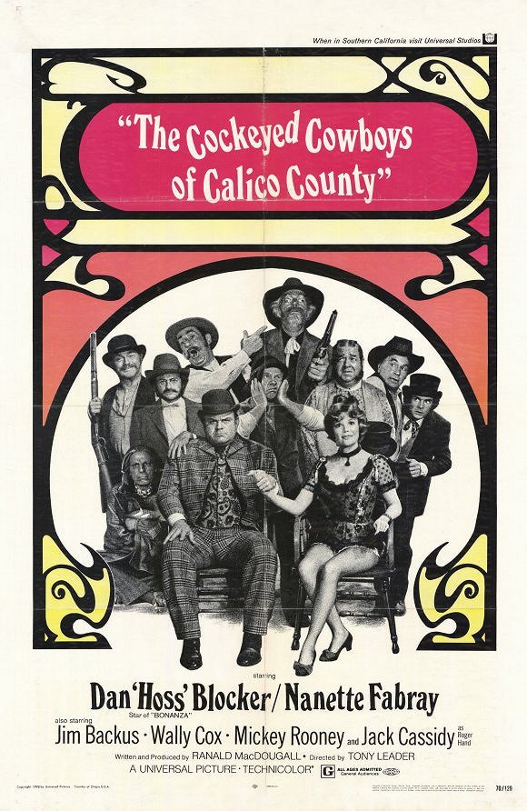 Cockeyed Cowboys of Calico County - Plakate