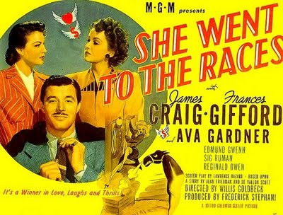 She Went to the Races - Plakate