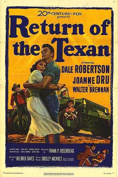 Return of the Texan - Affiches