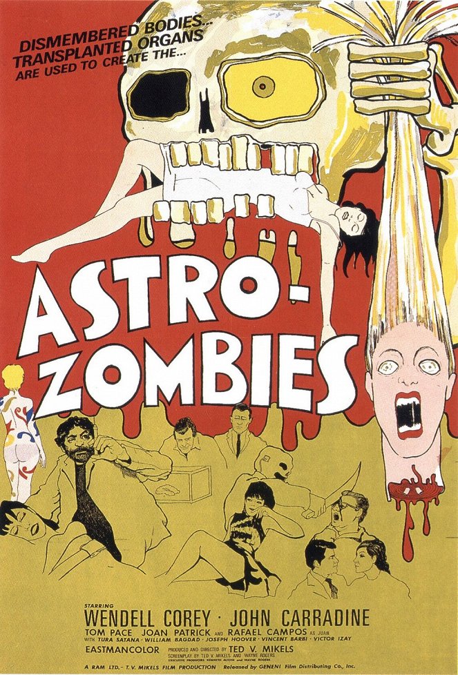 The Astro-Zombies - Plakáty