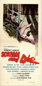 Scream... and Die! - Posters