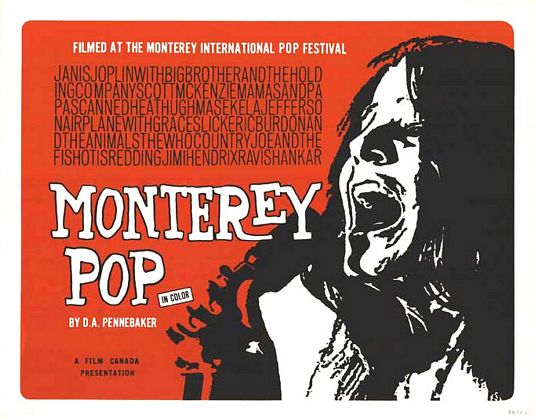 Monterey Pop - Plakáty