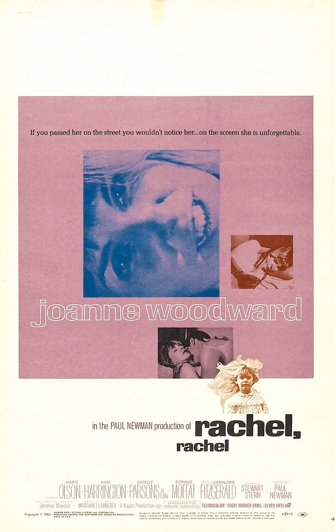 Rachel, Rachel - Posters