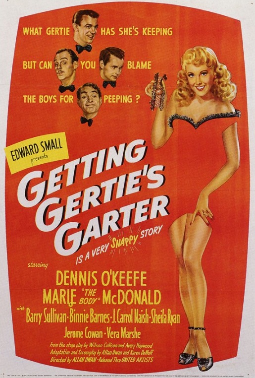 Getting Gertie's Garter - Plakátok