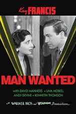 Man Wanted - Affiches
