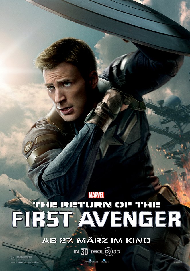 Captain America 2: The Return of the First Avenger - Plakate