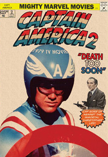 Captain America II: Death Too Soon - Plakate