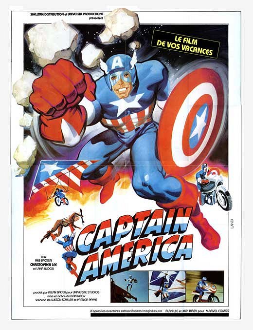 Captain America II - Affiches