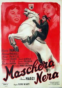 Maschera nera - Affiches