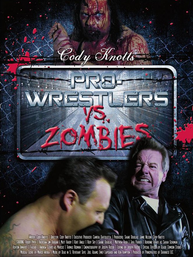 Pro Wrestlers vs Zombies - Julisteet