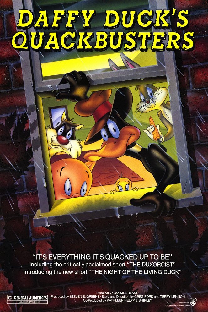 Daffy Duck's Quackbusters - Carteles