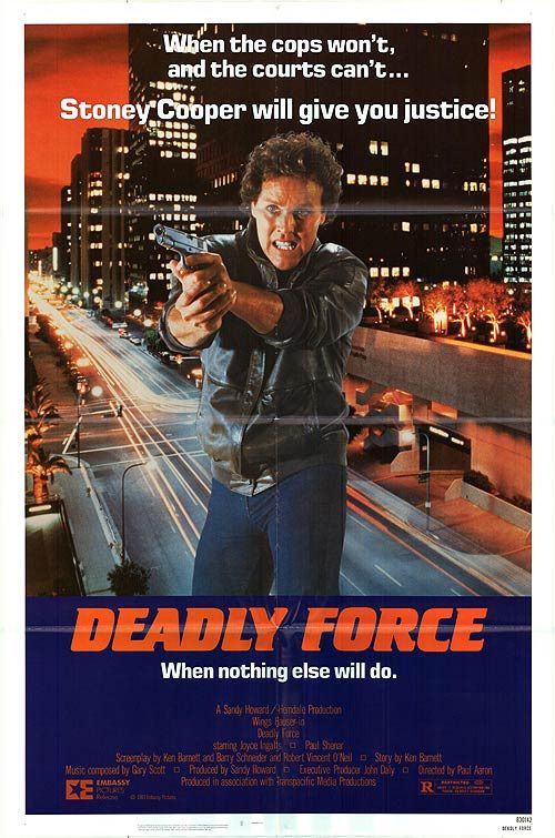 Deadly Force - Affiches