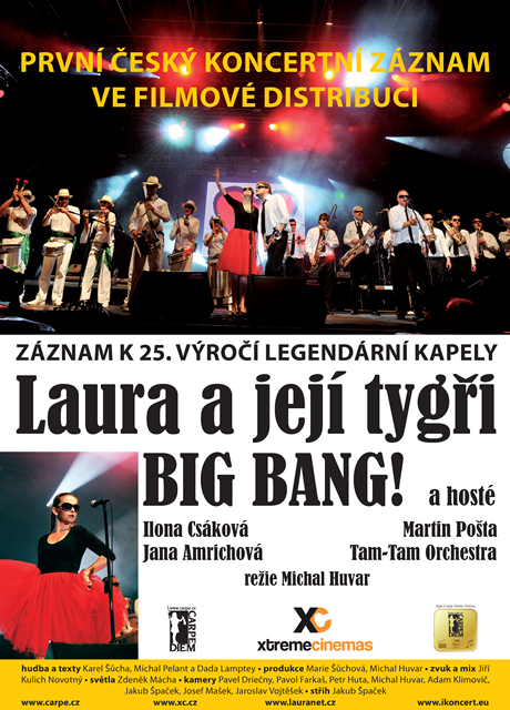 Laura a její tygři - Big Bang! - Plakátok