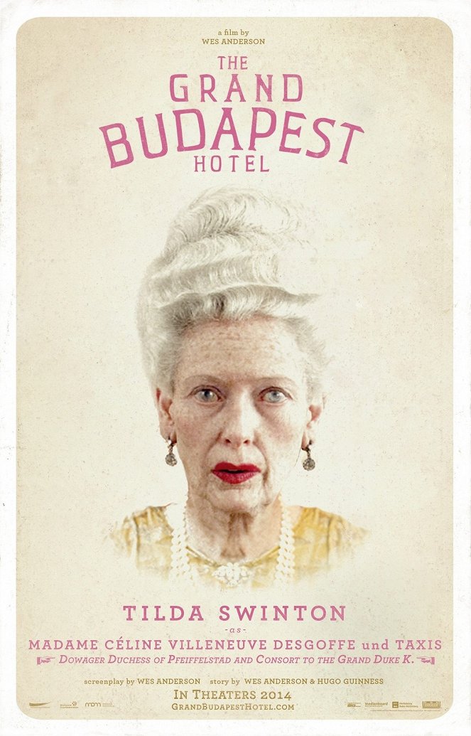 The Grand Budapest Hotel - Affiches