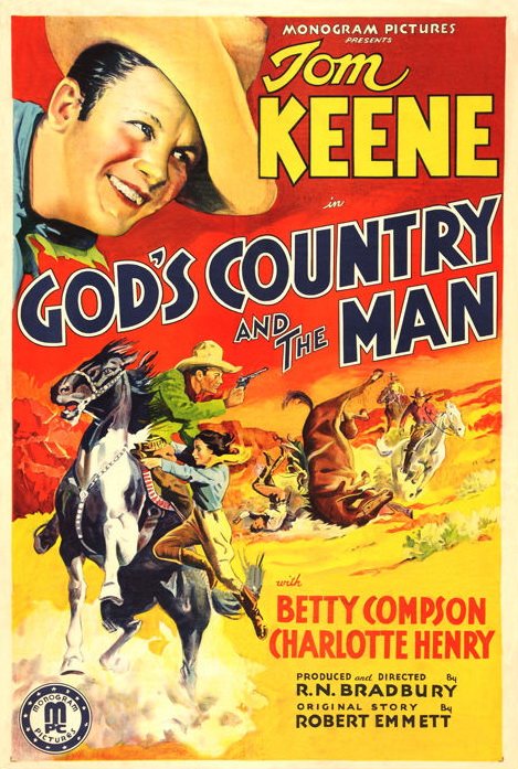 God's Country and the Man - Affiches