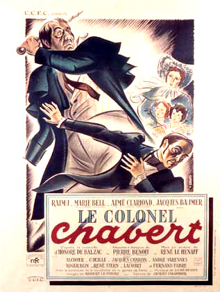 Le Colonel Chabert - Carteles