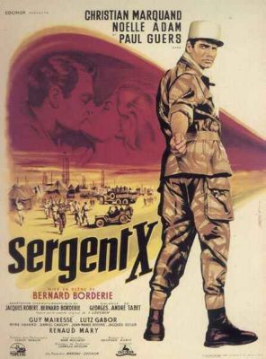 Sergent X - Affiches
