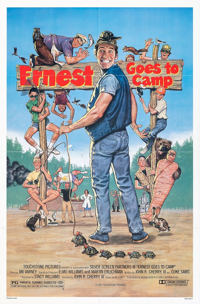 Ernest na táboře - Plakáty