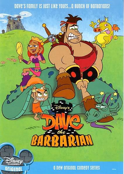 Dave the Barbarian - Affiches