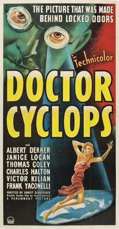 Dr. Cyclops - Plakátok