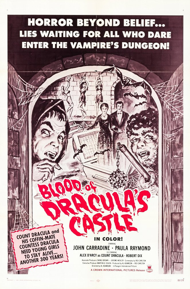 Blood of Dracula's Castle - Plagáty
