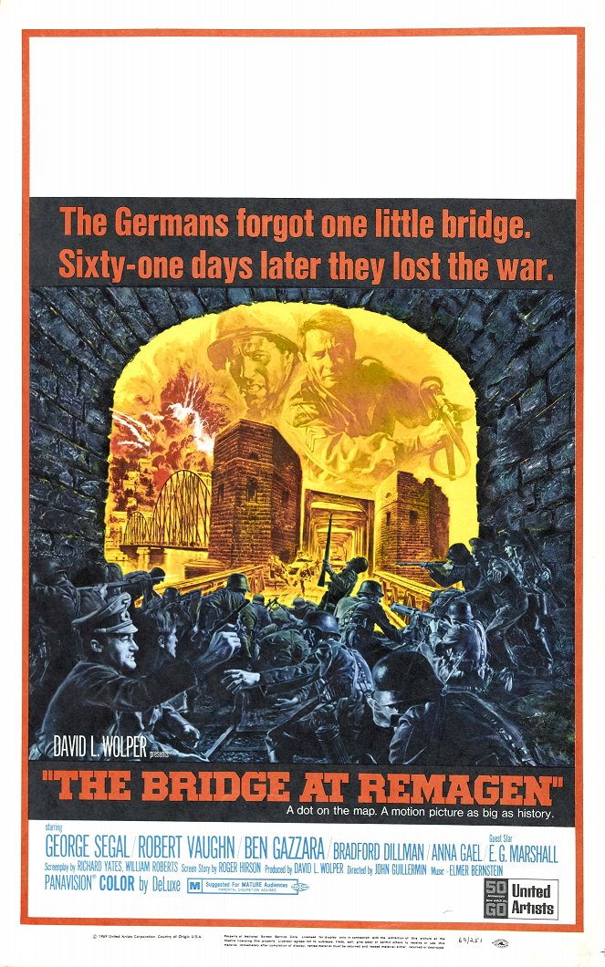 De brug bij Remagen - Posters