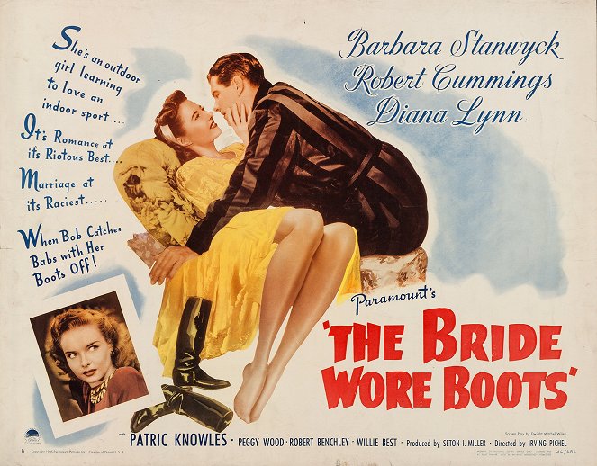 The Bride Wore Boots - Affiches