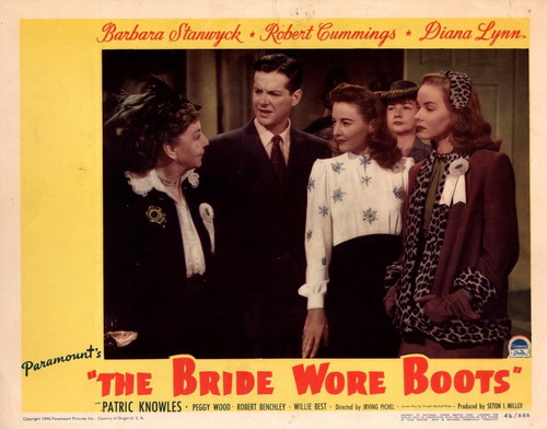 The Bride Wore Boots - Plakaty