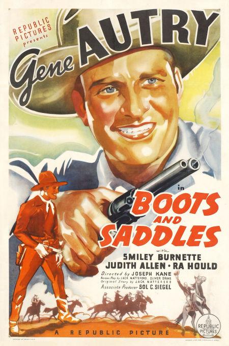 Boots and Saddles - Affiches