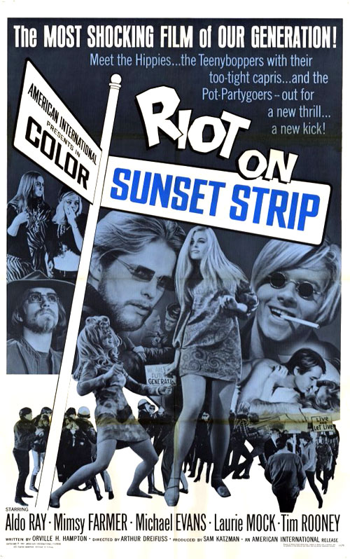 Riot on Sunset Strip - Carteles