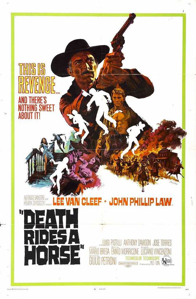 Death Rides a Horse - Posters