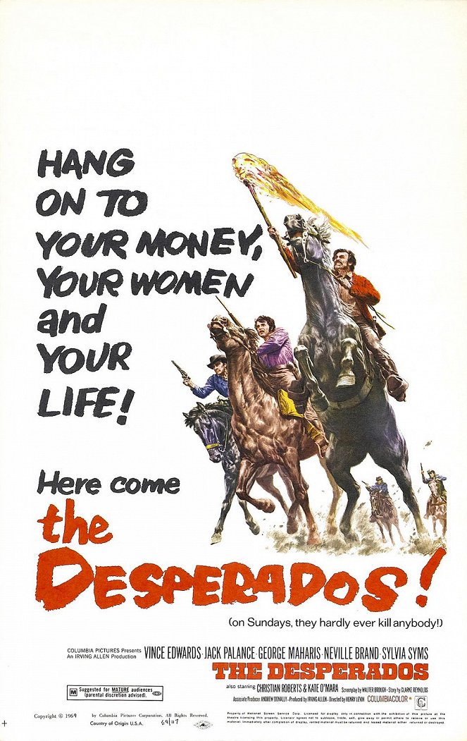 The Desperados - Affiches